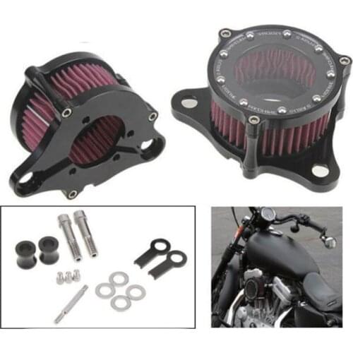 Motorcycle Air Cleaner Intake Filter For Harley Sportster XL883 XL1200 x48 2004-2015 2011 2012 2013 2014 Air Cleaner Filter