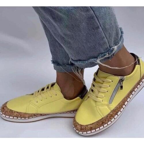 New Women Sneakers Elegant Floral Printed Lace Up Female Flat Shoes Fashion Round Toe Lady Vulcanized Shoes Women Casual Shoes