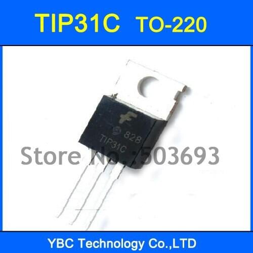 100pcs/lot Free Shipping Transistor TIP31C TIP31 Triode TO-220