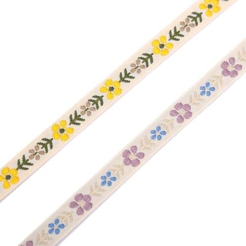 20Y Embroidery Small Floral Lace Accessories DIY Ethnic Embroidery Lace Clothing Accessories