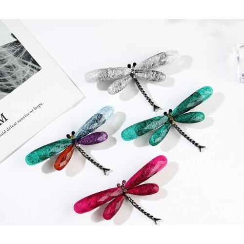 2020 Korean Fashion Simple Ladies Mens Pin Retro Insect Animal Ladies Pin Series Jewelry Clothing Accessories