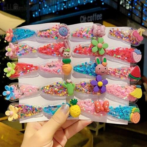 5/10/15pc Cute Flower Hair Band For Girls Child Hair Clip Handmade Hairbands Headband Birthday Gifts Headwear Hair Accessories