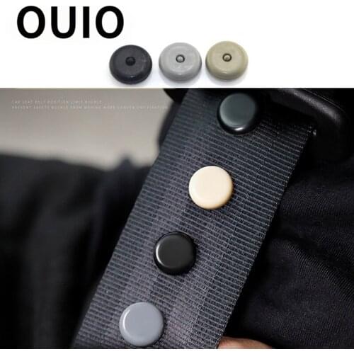 6sets Car Safety Seat Belt Spacing Limit Buckle Clip Stop Button for Audi A4 B8 B6 B5 B7 A3 8P 8V Q5 Q7 A5 A6 C6 C5 A1 tt A8 D3