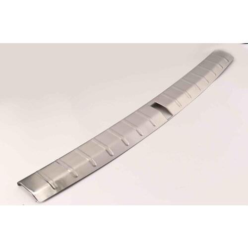 Car accessories For BMW X1 2016-2020 Stainless Steel Rear Inner Trunk Boot Bumper Guard Plate Protector Molding Trim