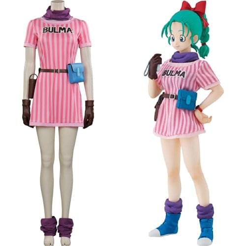 Bulma Cosplay Costume Outfits Halloween Carnival Suit