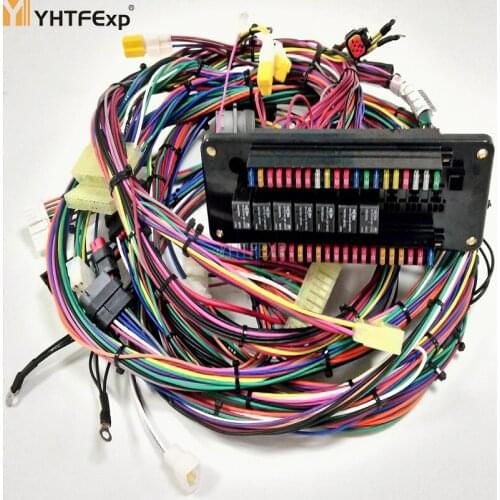 CATERPILLAR EARTH MOVING VEHICLE 312D2GC 313D2GC FUSE BOX WIRING HARNESSES DI 3054C ENGINE HIGH QUALITY PART NO 461-3982