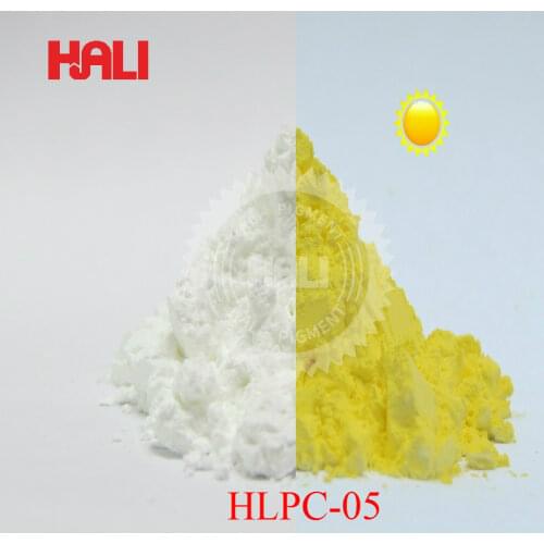 Sell quality yellow photochromic pigment,solar activate pigment,color changed pigment,1lot=200gramHLPC-05 yellow, free shipping