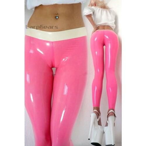 Nice girl Latex Leggings no zipper