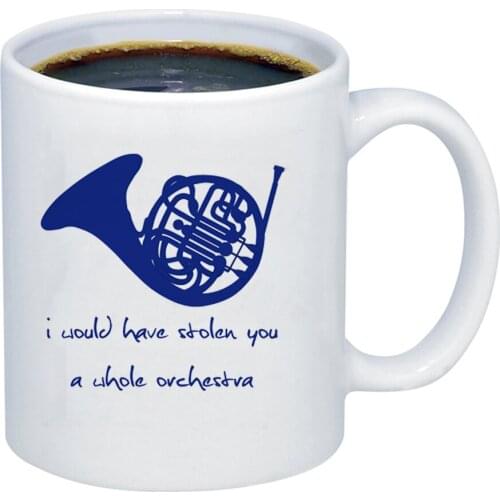 I would have Stolen You A Whole Orchestra mug 350ml office coffee milk cup and mugs lid spoon dropshipping
