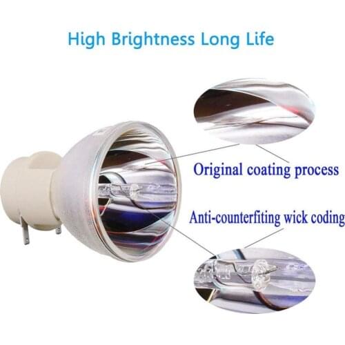 Compatible MP670 W600 W600+ MP626 MP576 XD250U XD250UG projector Lamp Bulb for BENQ P-VIP 230/0.8 E20.8