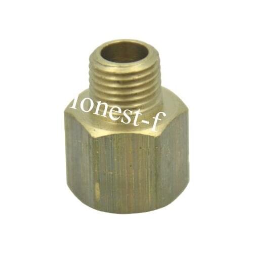 Brass BSP Pipe 3/8" Female x 1/4" Male BSPP Adapter Fuel Gas Air