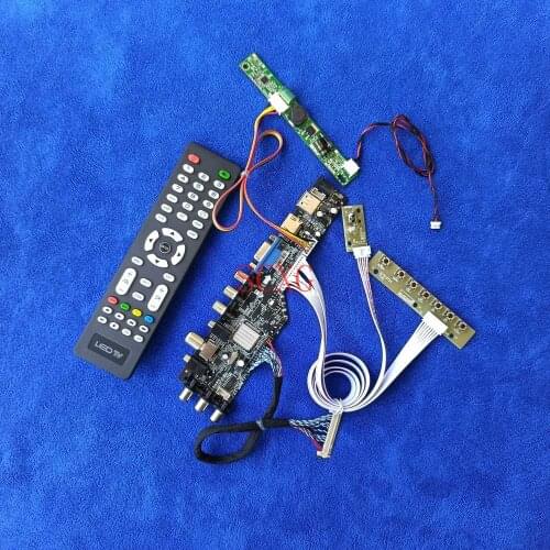 LED/LCD 1920*1080 Digital USB AV VGA HDMI-compatible LVDS 30-Pin Screen drive board For M240HVN02.0/M240HVN02.1/M240HVN03.0 KIT