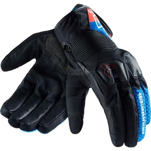 Motocross Gloves Moto Jnvierno Protective Professional Cycling Gloves Guantes Men Motorcycle Gloves Guantes Moto Luvas Black