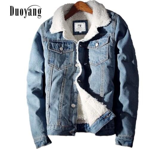 Winter jeans jacket men denim coats 2021 new fashion long sleeve men bomber jackets men streewear hip hop parkas men clothing