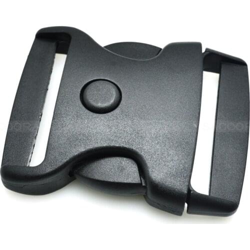 Webbing 51mm Button switch Plastic Side Curved Release Buckle For Tactial Backpack Luggage Straps Outdoor sports bag Travel bag