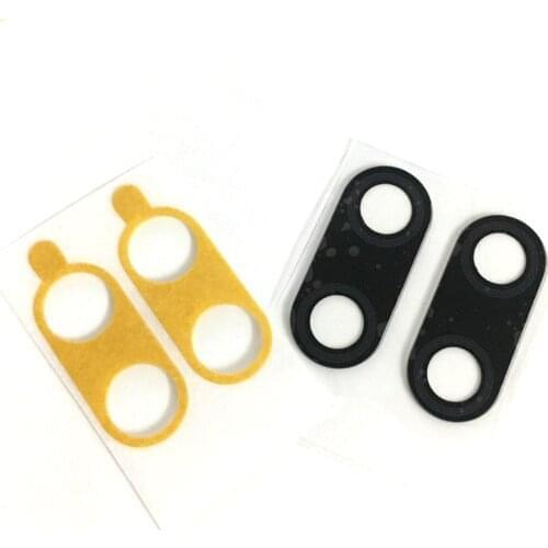 2pcs Camera Glass Lens For Huawei Honor Play Rear Bcak Camera Glass Cover With Adhesive Sticker Parts