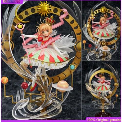 100% Original:Cardcaptor Sakura KINOMOTO SAKURA 15th anniversary Action Figure Anime Figure Model Figure Collection Doll Gift
