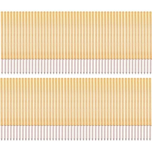 100 Pcs Spring Test Probe Pogo Pin P100-B1 Dia 1.36mm Length 33.35mm