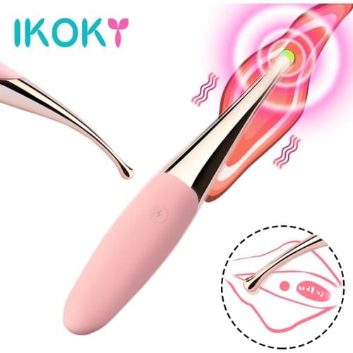 IKOKY G-Spot Vibrator 12 Speeds Lick Clitoris Vagina Stimulator Nipple Massager Sex Toys for Women Female Masturbation