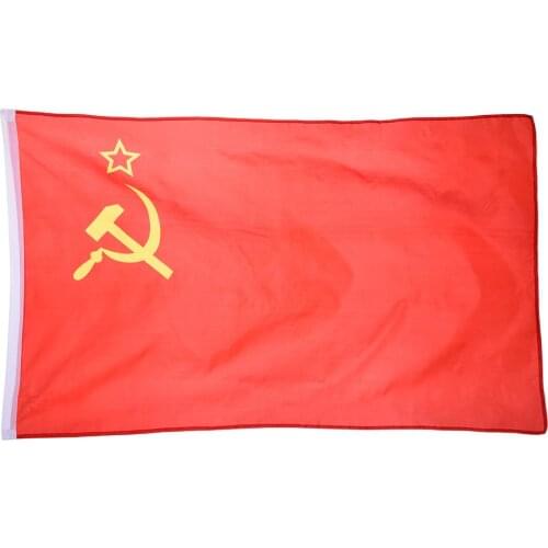 3*5ft CCCP Soviet Socialist Republics USSR Flag Banner Festival Party Home Gardening Decoration 90*150cm