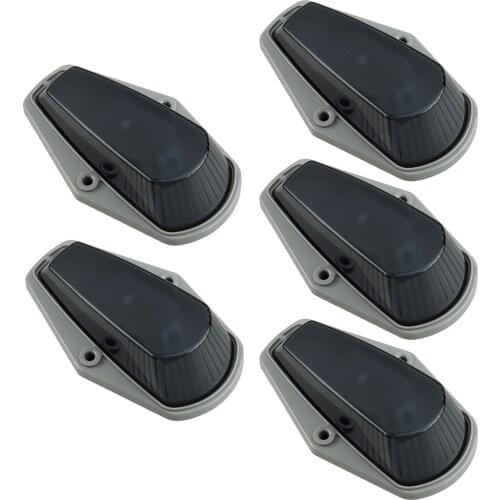 5Pcs Purple LED Cab Roof Marker Running Lights Fit for Ford F-150 F-250 F-350 Super Duty Pickup Trucks 1973-1994 1995 1996 1997