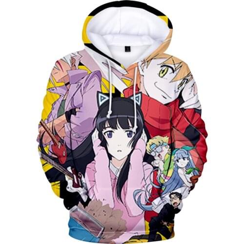 FLCL Alternative 3D Hoodie Fall Winer Suit Hoodies Sweatshirt Clothes Youthful Vitality Women/Men Clothes Warm Swea Kids Clothes