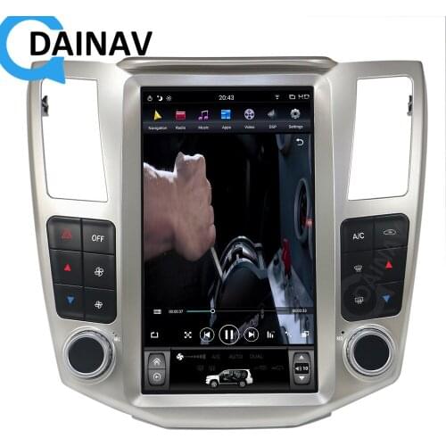 Car Radio 11.8 inch GPS navigation For-LEXUS RX300/330/350/400h 2004-2008 DVD multimedia player Android 2DIN support carplay