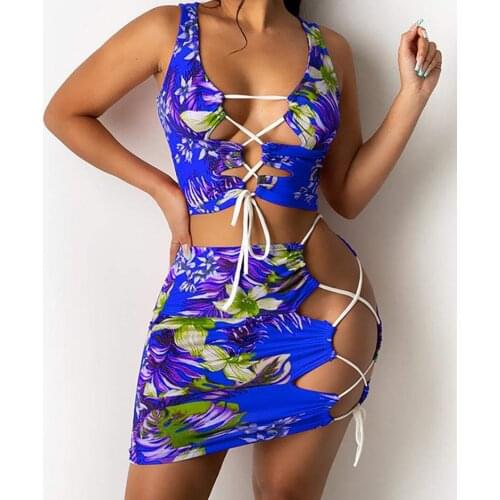 CHAXIAOA Women's One-piece Swimwear
