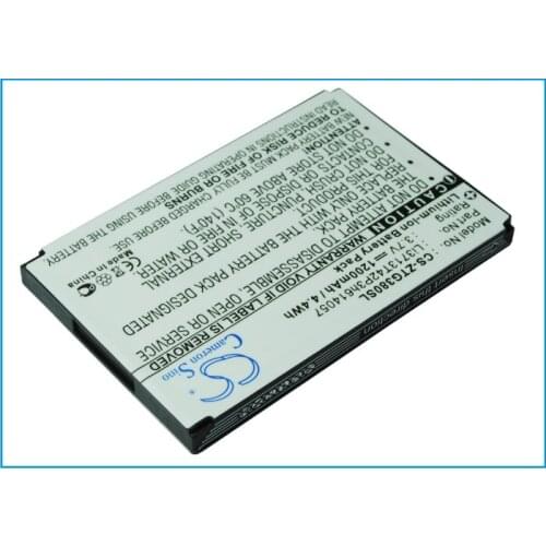 CS 1200mAh / 4.4Wh battery for Telstra F165, F165i, G380, J-G380, T165i Li3713T42P3h614057
