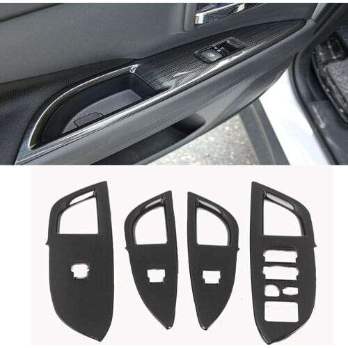For Mitsubishi Outlander 2020 2014-2019 Interior Accessories Car Interior Decoration Door Window Switch Cover Trims LHD