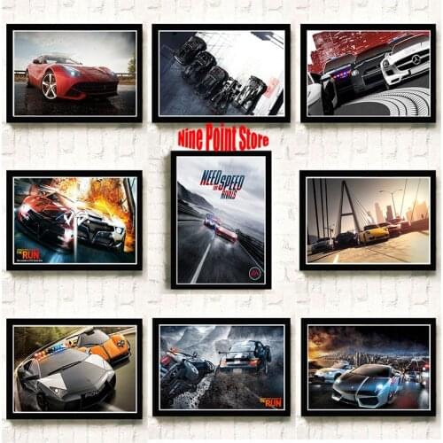 Need For Speed Game poster car Coated paperhome wall decor paingting wall sticker bar decor Children room decor 42*30cm