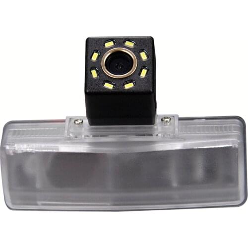 Misayaee Car Rear View Reverse Parking Camera Golden 8 LED for Toyota Altezza / Aristo / Celsior Night Vision Waterproof