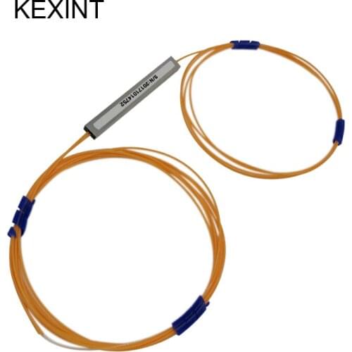 KEXINT MM Fiber Optical PLC Splitter 1*2 0.9 multimode / 10Pieces