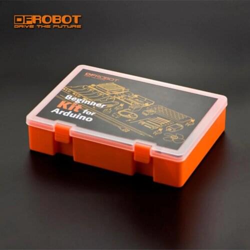 DFRobot Best Beginner Starter Kit for Arduino DFRduino UNO R3 with 20 components and 15 project flash card for kids learn teach
