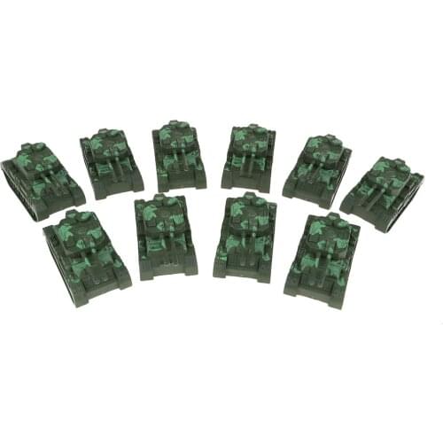 Mini Plastic Military Playset Toys Cars Tank Panzer Sand Table Model Layout