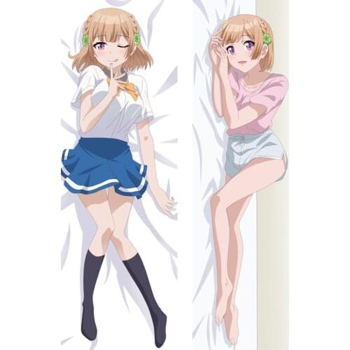 MMF Osananajimi ga Zettai ni Makenai Love Comedy Sexy Shita Kuroha Pillow Cover Anime Dakimakura Body Pillowcase