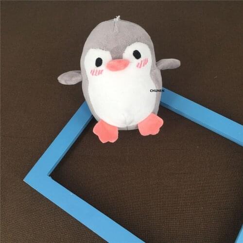 NEW 7CM Gift Stuffed Toy DOLL , Keychain Pendant Penguin Plush