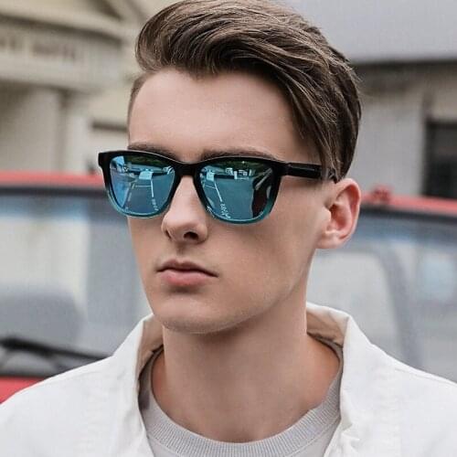 New Unisex Square Vintage Sun Glasses Women Men Polarized Sunglasses European and American Colorful Outdoor Eyewear UV 400 2021