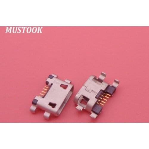 100pcs/lot Micro USB Jack Connector phone charging port for ASUS zenfone c zc451cg Z007 Tail Plug