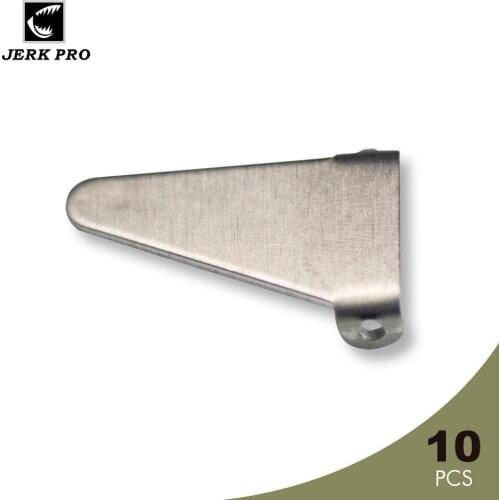 JERK PRO 10PCS Aluminium Clacker Blades BuzzBait Spinning Blade Custom Surface Fishing Lures Accessories Anglers Tackle Craft