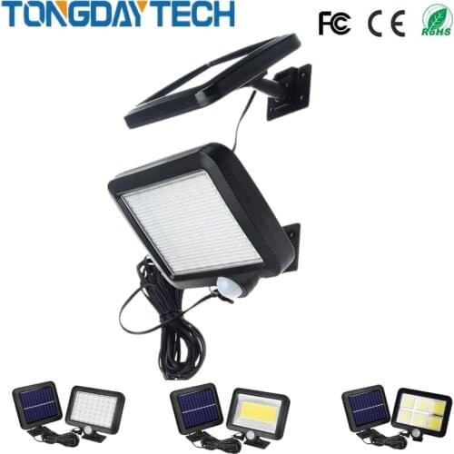 56 LED Solar Lamp Outdoor Waterproof IP65 PIR Motion Sensor Solar Powered Garden Light Wall Lamp Infrared Sensor Light