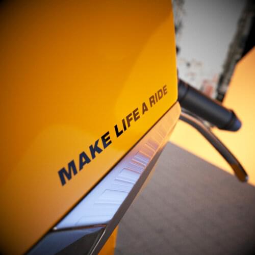 Car Styling Vinyl Decals Auto Headlight Windshield Window Sticker for S1000XR RR MADE LIFE A RIDE