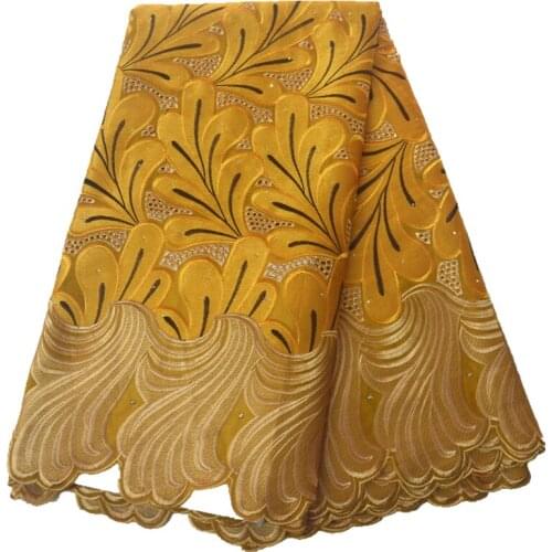High Grade Nigerian Wedding African Lace Fabric New African Cotton Swiss Voile Lace In Switzerland High Quality Dry Lace Fabric