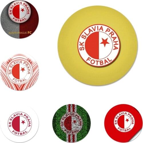 Sk Slavia Praha Czech Republic Icons Pins Badge Decoration Brooches Metal Badges For Backpack Decoration