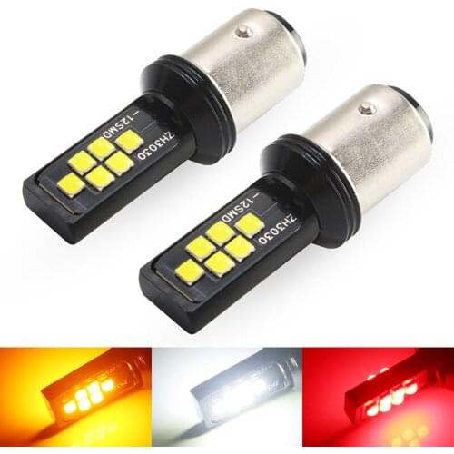 1PC H4 H1 H3 H7 9005 1156 1157 7440 7443 9006 HB4 HB3 3030 Chips Fog Lights Bulb Car Driving Light Foglamps Auto Leds Lamp 12v