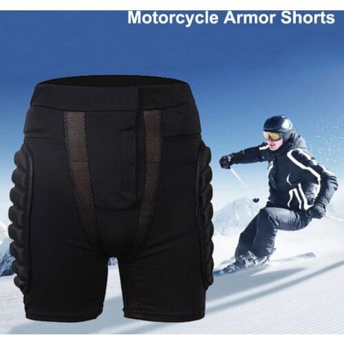 2021 Outdoor Motorcycle Sports Skiing Shorts Hip Pad Protector Armor Bike Downhill Ski Snowboard Skate Pants Moto Shorts
