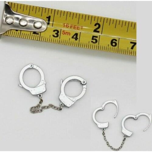 1/6 Prisoner Handcuffs Model Set Soldier Accessories Fit For 12'' Action Figure Doll Toys Accessories