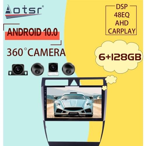 128GB For Audi A6 C5 1997-2004 S6 2 1999 - 2004 Android 10 Car Radio Player GPS Navigation Player Car Multimedia Player