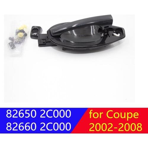 For hyundai Tiburon Coupe 2002-2008 Outside Door Handle LH RH Genuine 826502C000 826602C000 82650 2C000 82660 2C000