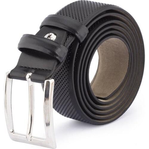 The Tudors Black Classic Leather Men 'S Belt